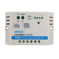 شارژکنترلر 20 آمپر 12/24 ولت PWM برند EPEVER مدل LS2024E