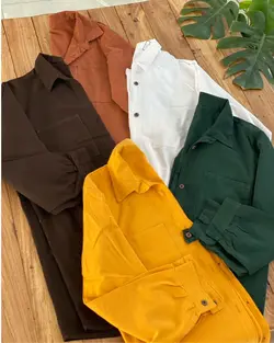 شومیز دو جیب 4️⃣3️⃣3️⃣