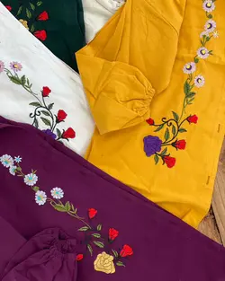 شومیز گلدوزی 464