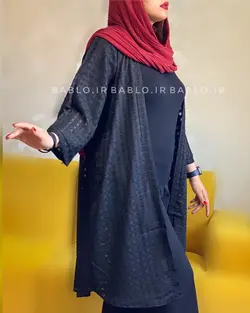 مانتو کرپ حریر پرواز