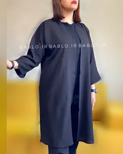 مانتو کرپ حریر پرواز