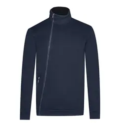 سویشرت سلانیک زیپ کج بربری رنگ سورمه ای Burberry Thessaloniki Sweatshirt