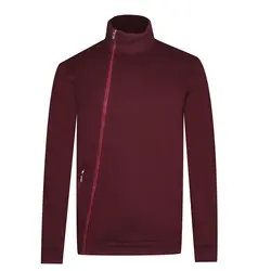 سویشرت سلانیک زیپ کج بربری رنگ زرشکی Burberry Thessaloniki Sweatshirt