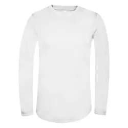 تیشرت آستین بلند طرح زارا 506 رنگ سفید Zara 506 long sleeve t-shirt