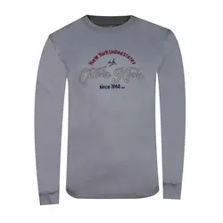 تیشرت آستین بلند کالوین کلین رنگ خاکستری Calvin Klein long sleeve t-shirt
