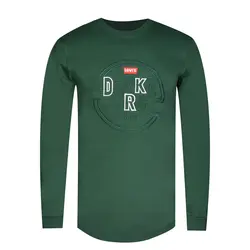 تیشرت آستین بلند داکرز رنگ سبز تیره Dockers long sleeve t-shirt