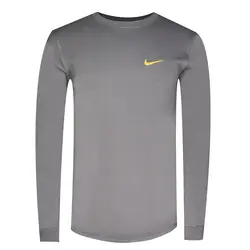تیشرت آستین بلند نایک رنگ طوسی Nike long sleeve t-shirt