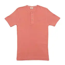 تیشرت آستین کوتاه تام تیلور قاپکدار رنگ مسی Tom Tailor short sleeve t-shirt