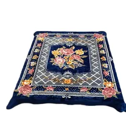 پتو گلبافت دونفره پرسی طرح 129/12 سایز ۲4۰*220 - به خواب آرا