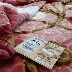 پتو گلبافت یکنفره پرسی طرح 217/۰9 سایز ۲2۰*160 - به خواب آرا