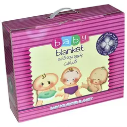 پتو گلبافت نوزاد طرح 276/۰8 سایز ۱۱۰*۸۰