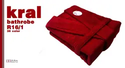 حوله پالتوئی بهباف آذر مدل کرال سایز 125- زرشکی