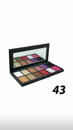 پالت سایه شیمبار کد 43 - لوزام آرایشی بهداشتی بهنام