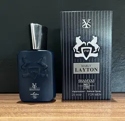 ادوپرفیوم مردانه شمیاس مدل مارلی لیتون Marly layton - لوزام آرایشی بهداشتی بهنام