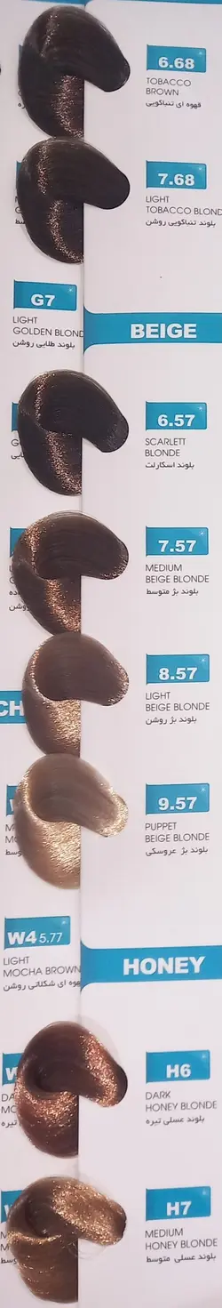 رنگ مو مرلین - لوزام آرایشی بهداشتی بهنام