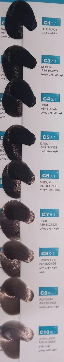 رنگ مو مرلین - لوزام آرایشی بهداشتی بهنام