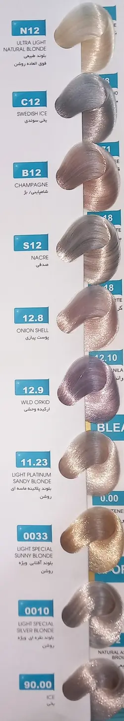 رنگ مو مرلین - لوزام آرایشی بهداشتی بهنام