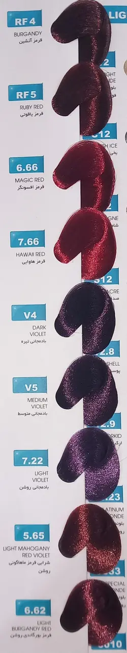 رنگ مو مرلین - لوزام آرایشی بهداشتی بهنام