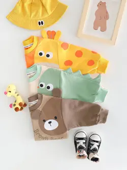 مشخصات، قیمت و خرید تیشرت آستین بلند عروسکی برجسته - بانی بی بی