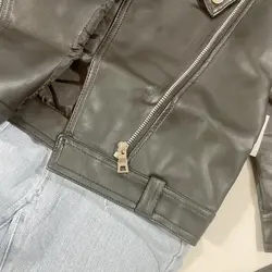 مشخصات، قیمت و خرید کاپشن چرم اورجینال - بانی بی بی