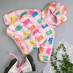 مشخصات، قیمت و خرید کاپشن شمعی دخترانه گوش دار - بانی بی بی