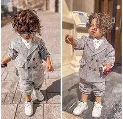 مشخصات، قیمت و خرید کت و شلوار مجلسی پسرانه همراه پاپیونی - بانی بی بی