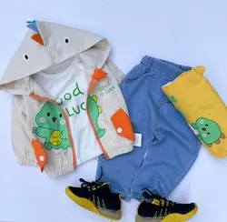 سه تیکه طرح دایناسور مهربان