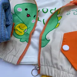 سه تیکه طرح دایناسور مهربان