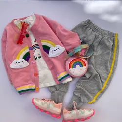 خرید و قیمت سه تیکه رنگین کمان دخترانه - بانی بی بی