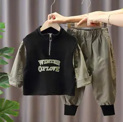 خرید و قیمت بلوز و شلوار کتان پسرانه Winter - بانی بی بی