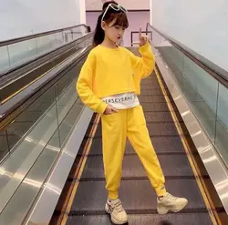 بلوز مدل نیم تنه و شلوار دخترانه اسپرت