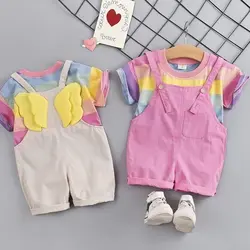 تیشرت رنگین کمانی و بیلر بالدار