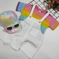 تیشرت رنگین کمانی و بیلر بالدار