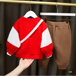 ست بلوز و شلوار همراه کیف خرسی