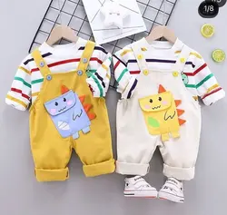 ست دو تیکه بلوز و بیلر دایناسور