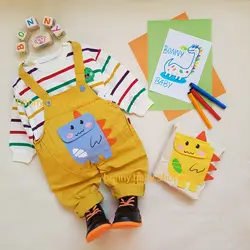 ست دو تیکه بلوز و بیلر دایناسور