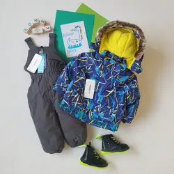 دو تیکه کاپشن و بیلر پسرانه برند LC Waikiki