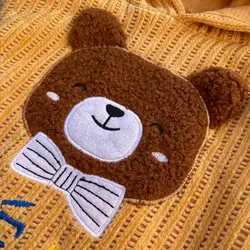 ست دو تیکه هودی و شلوار خرسی