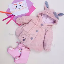 پالتو خرگوش خز به همراه کیف