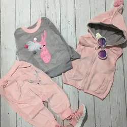 سه تیکه مخمل داخل کرک گوزن