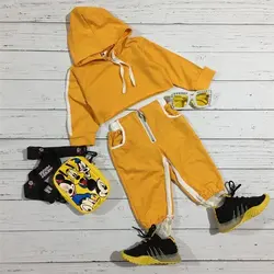 هودی نیم تنه و شلوار دخترانه