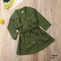 بارانی کتان بلند دخترانه