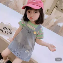 بیلر دامنی و تیشرت راهدار دخترانه