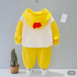 ست هودی و شلوار پسرانه مدل جوجه ای - بانی بی بی