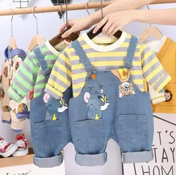 خرید و قیمت ست دو تیکه بلوز و بیلر تام و جری - بانی بی بی