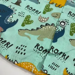 پیراهن دایناسور خوابالو کاکتوسی و شلوارک