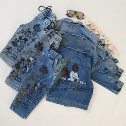 کت و شلوار جین میکی موس