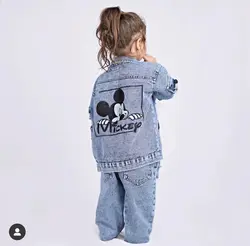 کت و شلوار جین میکی موس