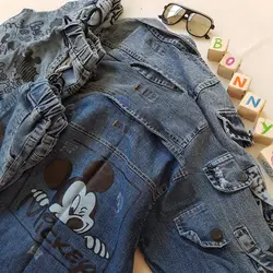 کت و شلوار جین میکی موس