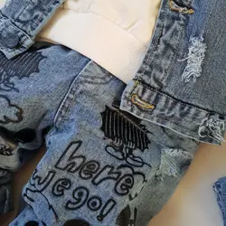 کت و شلوار جین میکی موس